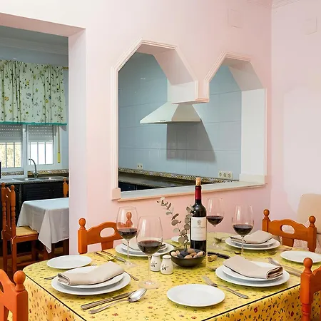 Con Piscina Privada Vallada Terraza Y Barbacoan Conil Semesterbostad