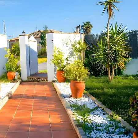 Con Piscina Privada Vallada Terraza Y Barbacoan Conil *