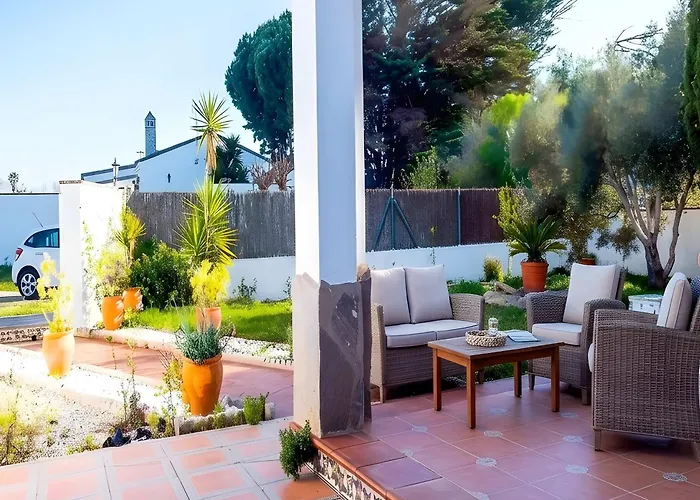 Hébergement de vacances Con Piscina Privada Vallada Terraza Y Barbacoan Conil