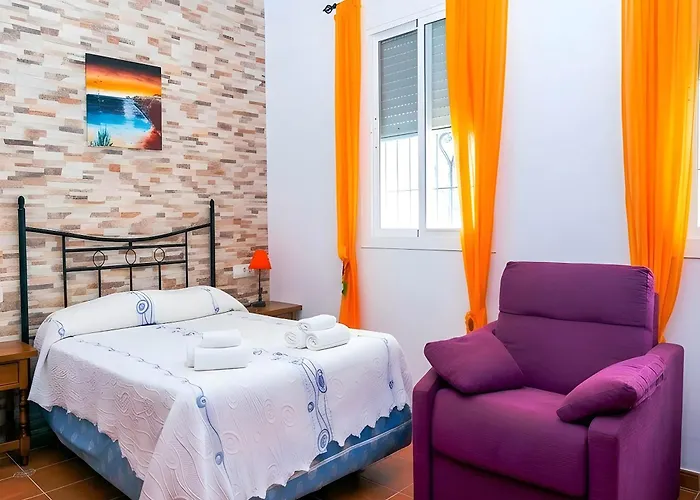 Con Piscina Privada Vallada Terraza Y Barbacoan Conil