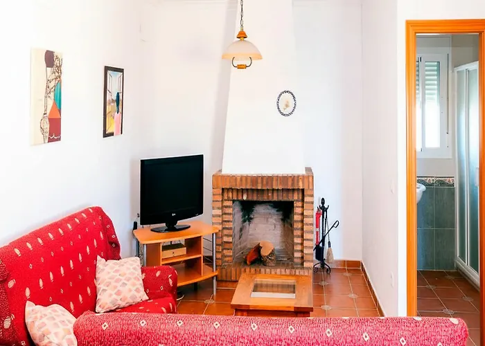 Con Piscina Privada Vallada Terraza Y Barbacoan Conil 度假居