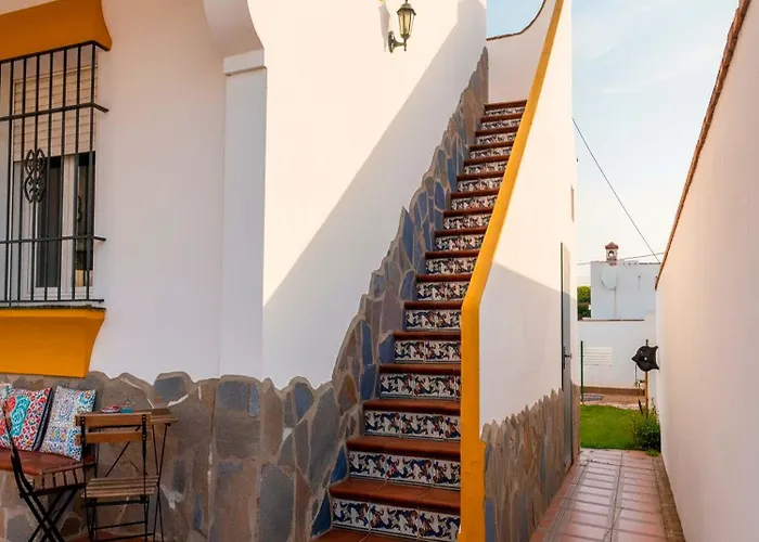 Con Piscina Privada Vallada Terraza Y Barbacoan Conil